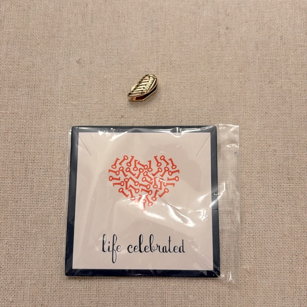KEEP Collective Gold Wing Slider Charm
